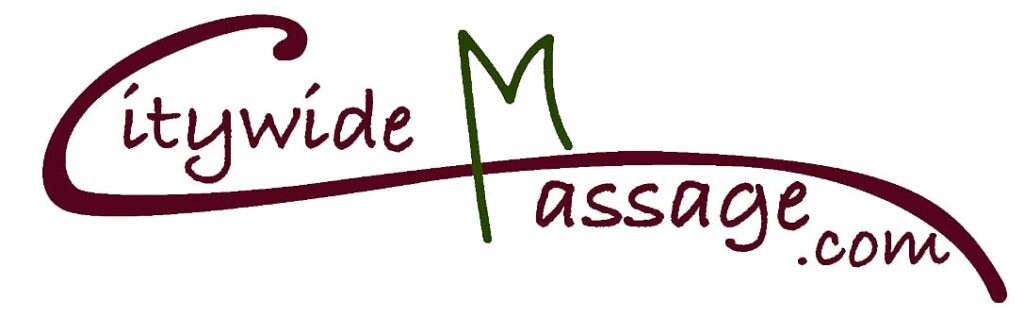 city massage logo